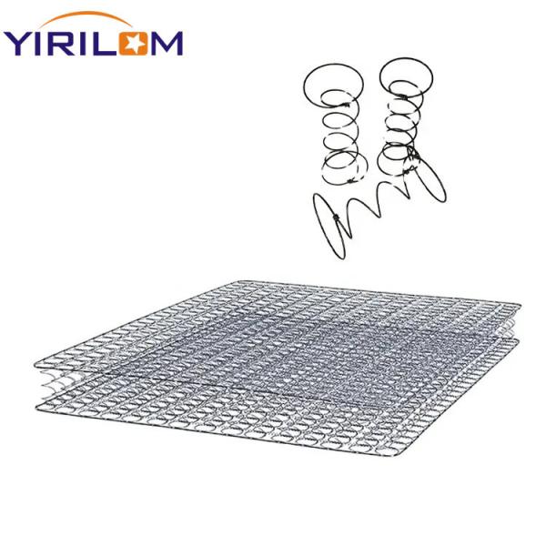 High Carbon Steel Wire Bonnell Spring with 4-7 Turns and 60-90mm Height for Mattress Support