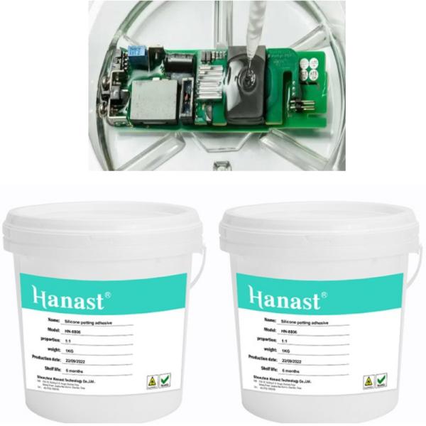 10:1 Two-Component Silicone Potting Compound For For EV Battery Packs ECU Modules High-Performance Electrical Insulation And  Protection