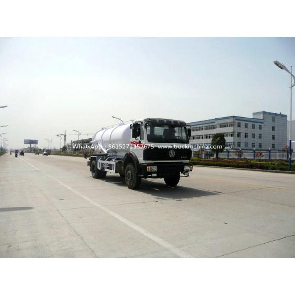 Beiben Septic Tanker Vacuum Truck / Sewer Cleaning Vehicles WhatsApp:+8615271357675