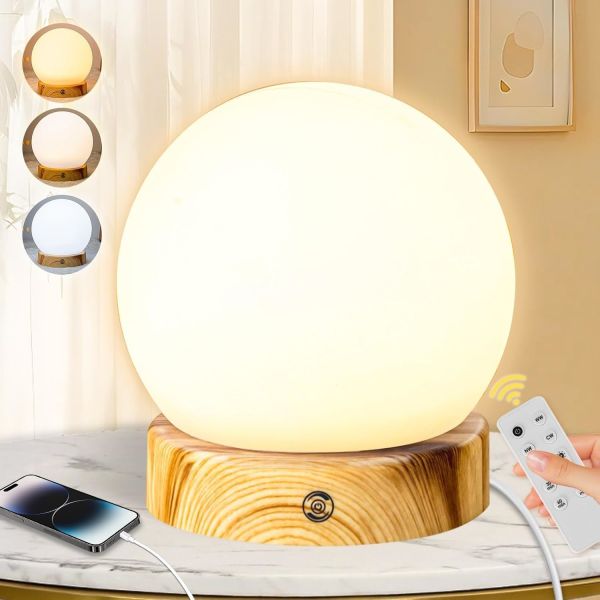 Circular Sad Therapy Lamp 10000LUX with 3 Color Temperatures & Dimmable Timer