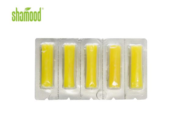 5 Strips Vacuum Odor Remover Home Small Yellow Lemon Scents