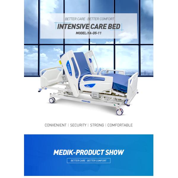 Электрическая кровать с кроватью больницы ICU управления внутренней построенной с функцией CPR