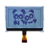 Module LCD à matrice de points COG gris FSTN 128x64 8 broches rétroéclairage blanc