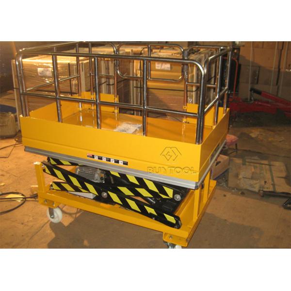 Plate-forme mobile de Mini Electric Mobile Scissor Lift de tables élévatrices d'Access de rambarde petite
