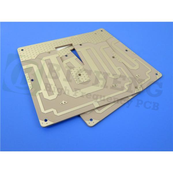 RO3206 High Frequency PCB Built on 25mil 0.635mm Substrate with Double Sided Copper and Immersion Silver