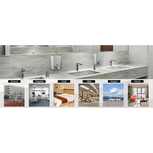 Handwash Commercial Soap Dispenser Wall Mount Stainless Steel Foam Soap Dispenser 37OZ