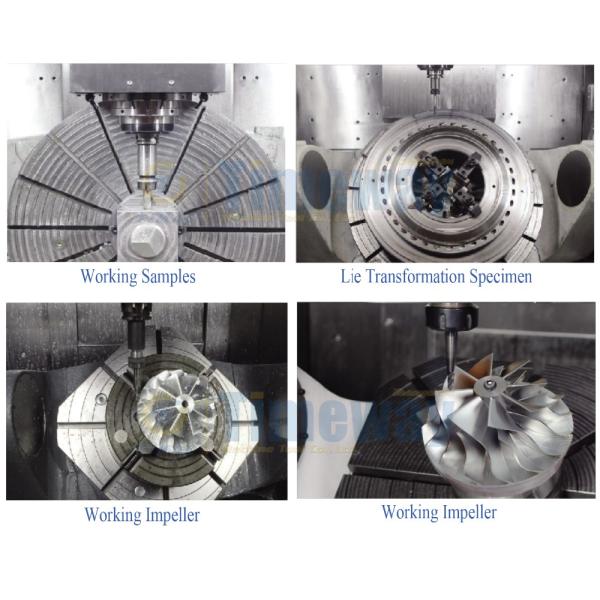 5 Axis Metal CNC Milling Machine Fanuc Machining Center with 1400 kg Max. Table Load