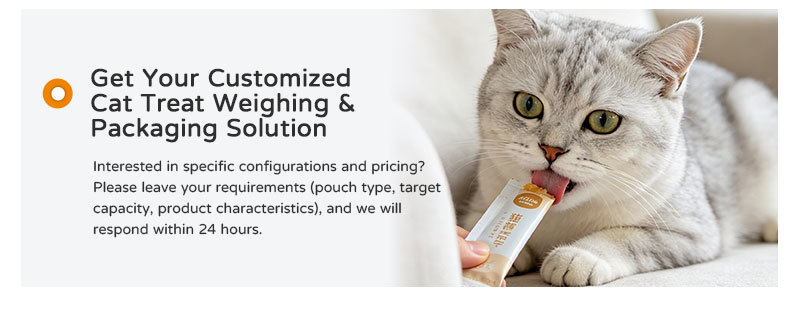 Cat Treat Stick Packaging Machine | Multi-Lane Solution
