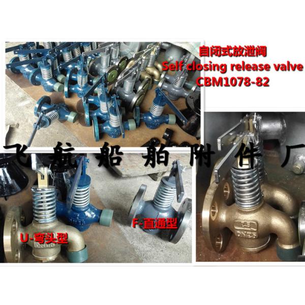 Bronze self closing release valve