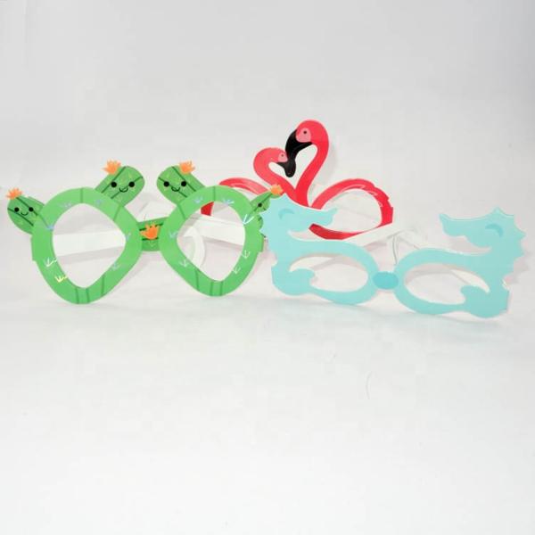 Colored Paper Eye Mask Festival Party Decorations Animal Design Paper Party Glasses