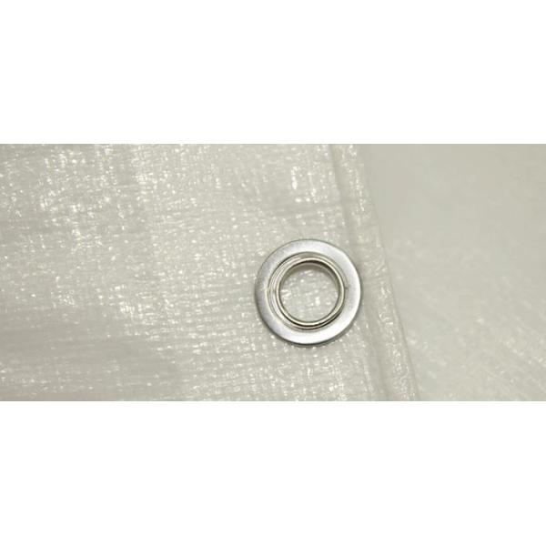 Rollo revestido plástico de la lona del PE con el ojeteador, cubiertas de la lona del vehículo