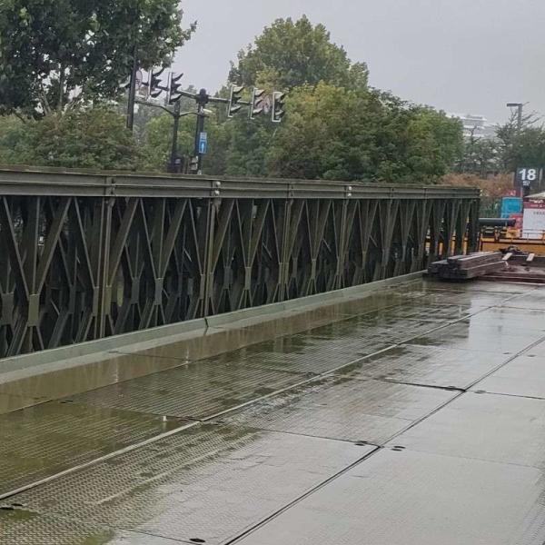 Structural Steel  Bridge Pained or Galvanized Double Lane 7.35m