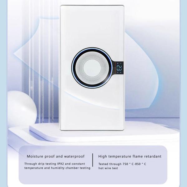 Intelligent Wireless Bathroom Heater 2800W Multifunction Remote Control Bathroom Heater