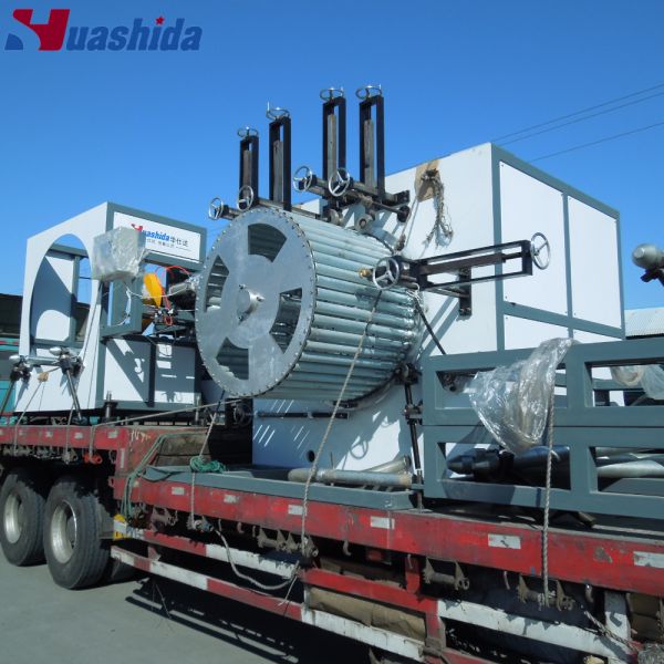 Max 3000mm Diameter HDPE Hollow Wall Winding Pipe Production Line