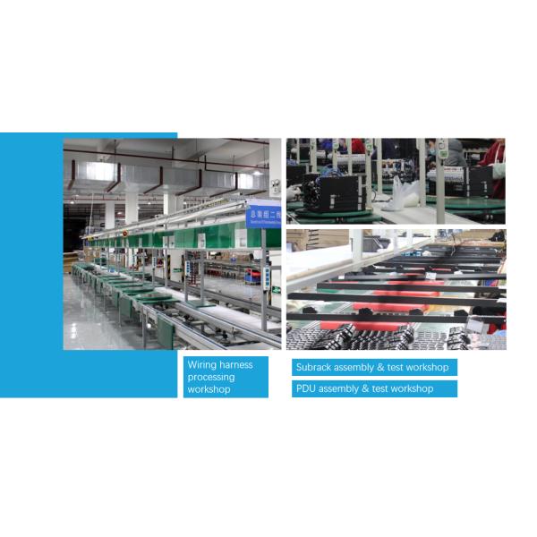 8U Hot Pluggable Telecom Rectifier System For Indoor Cabinet With  Wide Input Voltage Range 85-300Vac