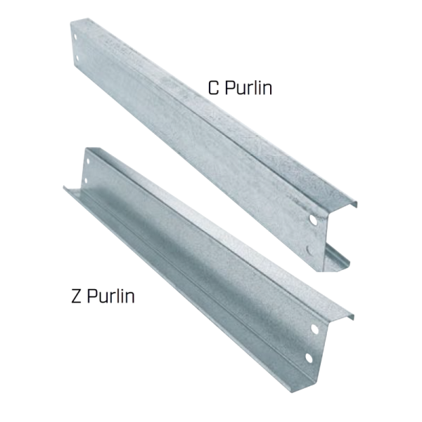 1.5-3.5mm Thickness Cee Zee Purlin Metal Frame Roll Forming Machine Multiple Sizes Adjustable