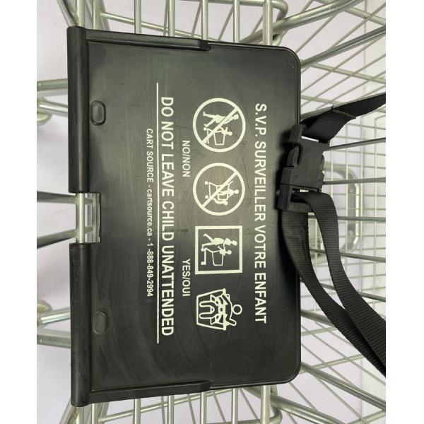 Американская емкость загрузки вагонетки 110Kgs посещения магазина бакалеи металла стиля с версией рекламы логотипа