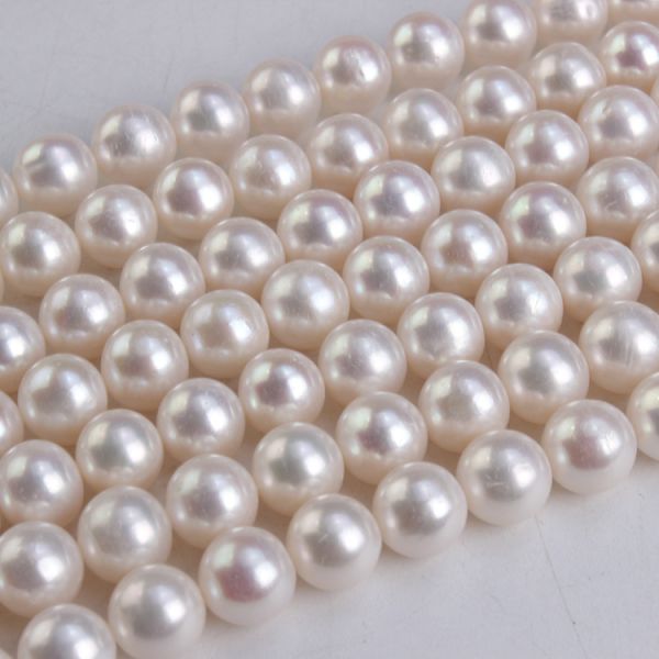 Jewelry  Cultured Pearl Powder White Round  Pearl for Jewelry Making Necklace Bracelet Loose Pearl Beads