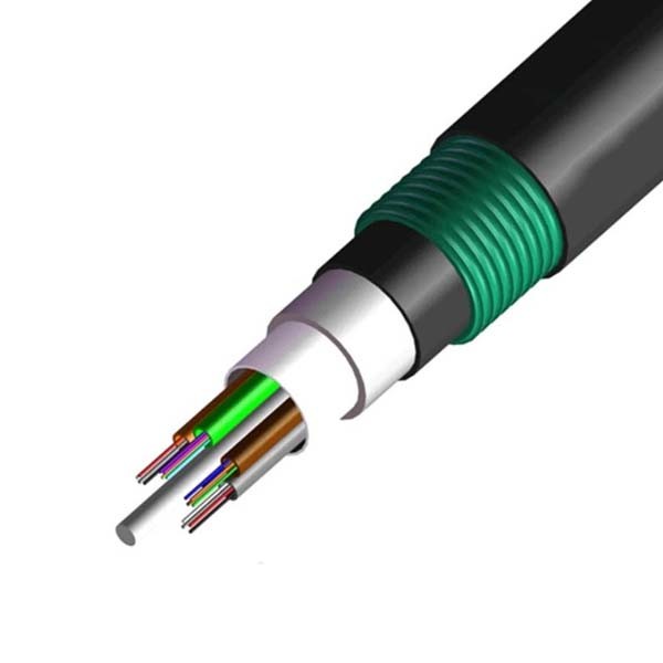 GYTA53 Armored Outdoor Fiber Optic Cable 12 24 36 48 72 192 144 Core Single Mode