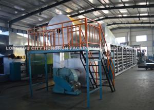 Tipo máquina do rolo de molde da polpa, bandeja do ovo que faz a máquina 3000pcs
