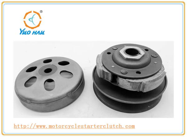 GY6 - 125 Back - Off Scooter Clutch Assembly  / Steel Material / Silver Color