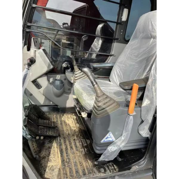 Подержанный экскаватор Hitachi 350, старый строительный аппарат