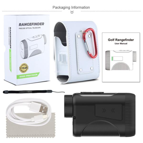 Kaemeasu 5-600m Mini Laser Rangefinder With Slope Adjustment