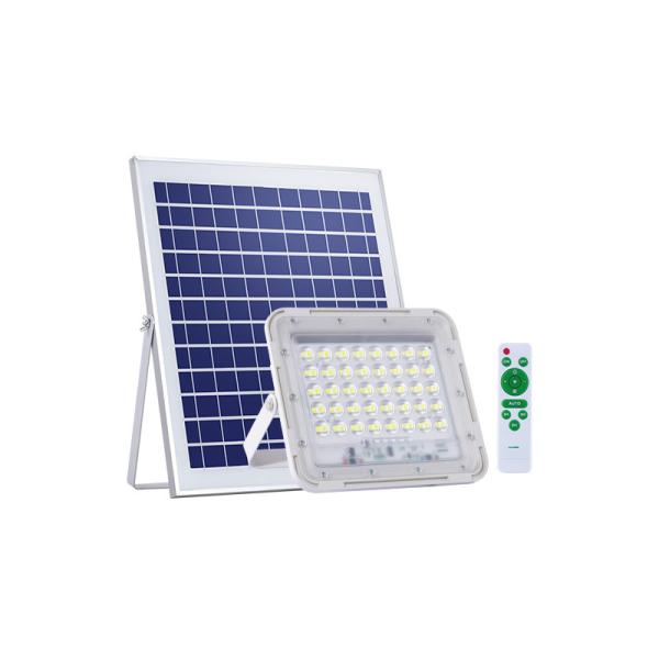 100W 80 Lamp Bead Solar Led Spotlights Outdoor 12000mAh Plastic Housing