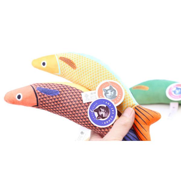 Игрушка кота рыб творческого естественного котенка кошачей мяты Flippy для крытой скуки