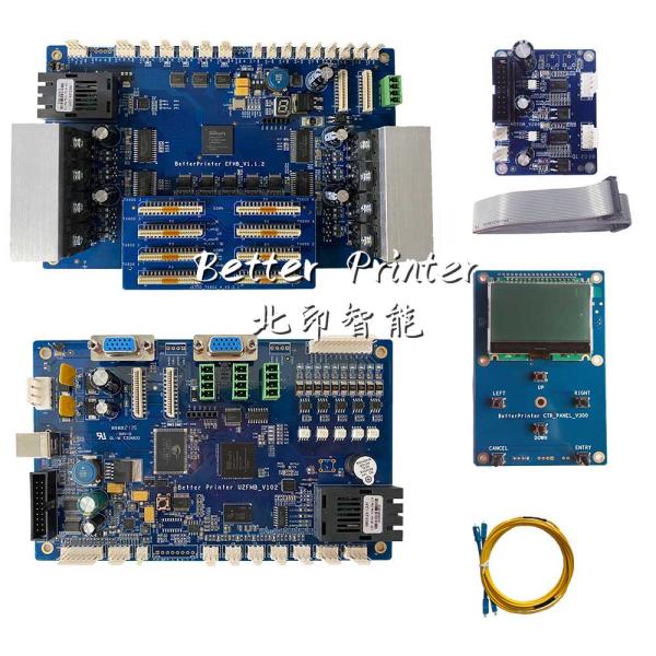 Tarjeta de impresión TX800 cuatro cabezas Para pirografía de tinta blanca Impresión digital con película de transferencia de calor PET para ropa textil