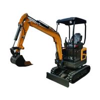 Excavateur compact mini-crawler H15 avec une capacité de seau de 0,025 m3