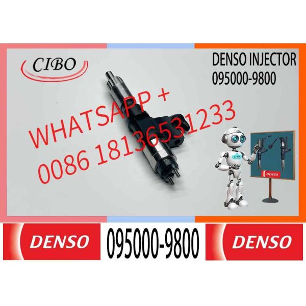 Diesel Fuel Injector 095000-9800 8-98219181-0 095000-8970 8-98151856-3 for Isuzu 4HK1 6HK1 Engine