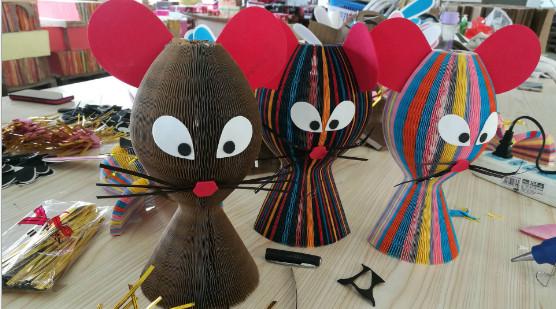 Thicken    Fashion vase paper hat, cartoon paper hat, animal cartoon hat, baseball, to map design paper hat