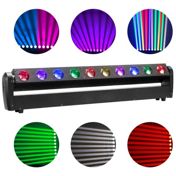 10x40w 4in1 RGBW Nightclub LED Moving Head Light , Rgb Laser Moving Head