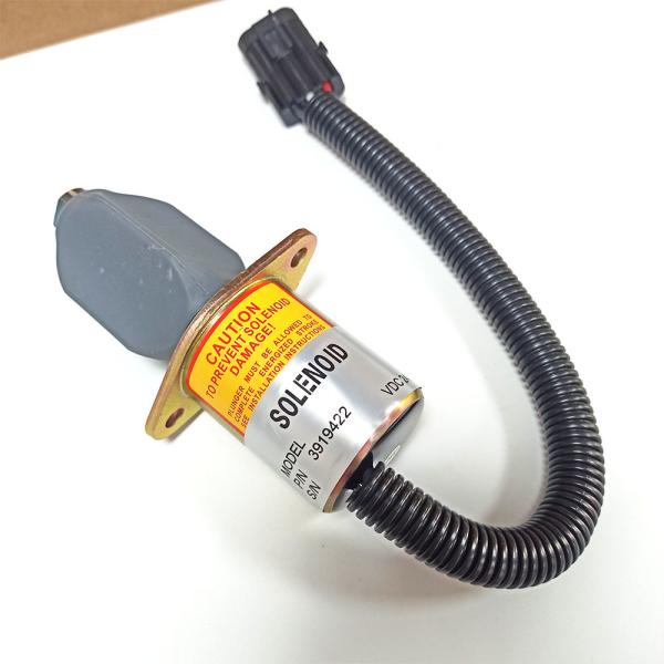 3919422 12V/24V Fuel Shutoff Solenoid Valve For Ford 5.9L 8.3L