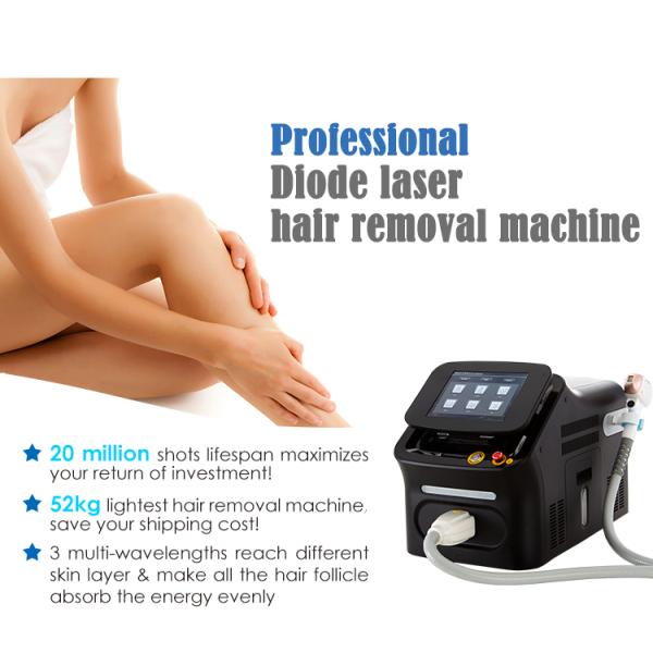 ADSS Hair Removal 808nm Diode Laser Salon Use Laser Hair Removal Machine With Skin Rejuvenation Laser
