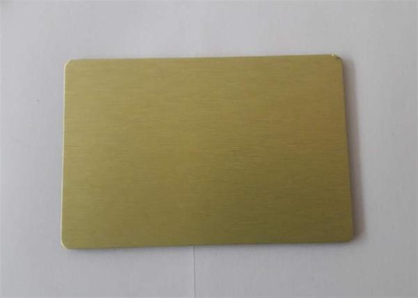 Film Protective Brushed Aluminum Sheets Long Life Span Highly Durable