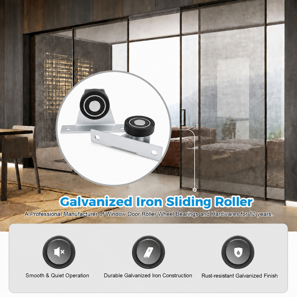 L25 L5000 L20 Sliding Door Roller and Window Roller Pulley Wheel for Aluminum Doors and Windows