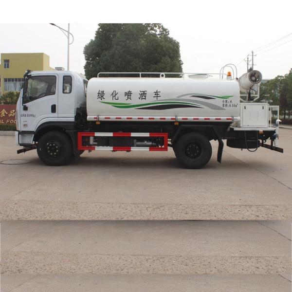 White 4*2 10000-12000 Litres  Water Truck  Street Flusher