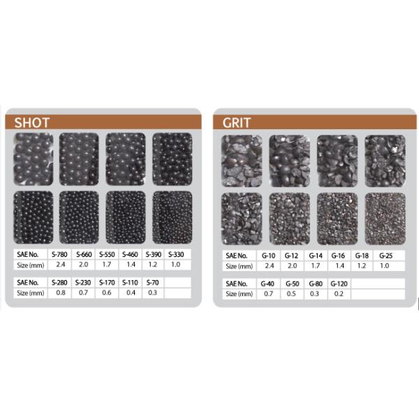 Stainless Steel Grit G50 G40 G25 G18 G12
