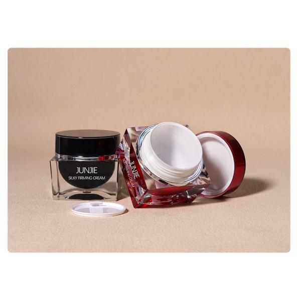 Collar Material Acrylic Cap Material Plastic 30g 50g Cream Jar for Cosmetic Storage Container