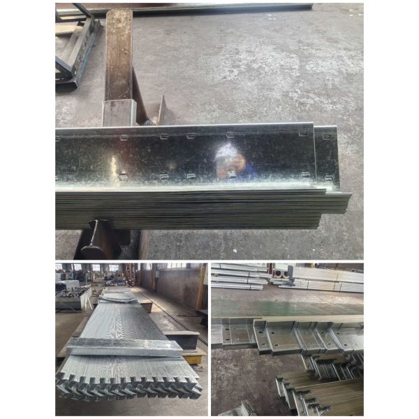 High Load Capacity Corrugated Metal Decking with Galvanized Steel and Custom Lengths Up To 6000mm