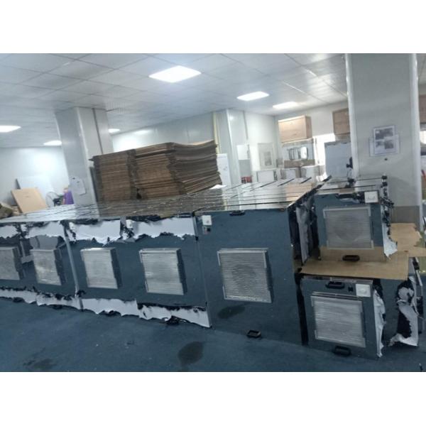 нержавеющая сталь законченная зеркалом FFU вентилятора 170W фильтра блока 1175*1175mm HEPA