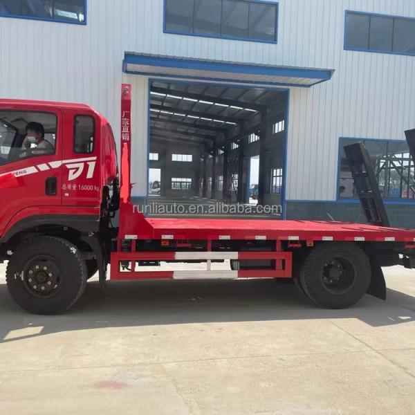 DFAC DongFeng Flat Bed Truck Tow Truck Heavy Duty Flatbed Werker Tow Truck