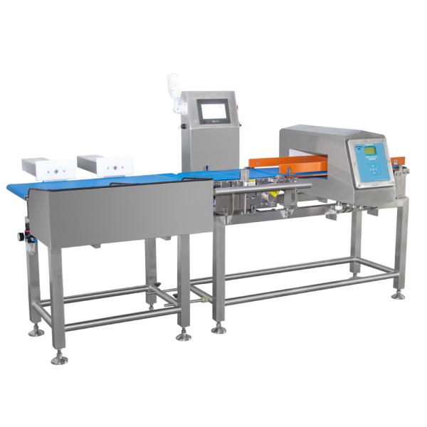 Полный сенсорный экран Checkweigher металлоискатель комбинация