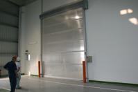 portas rápidas do obturador do rolo da velocidade da abertura 0.8m-1.6m/S, porta rápida do obturador
