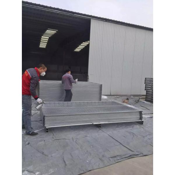 Powder coated canada temporary fence H 8’/2430mm*W10’/3048mm 2
