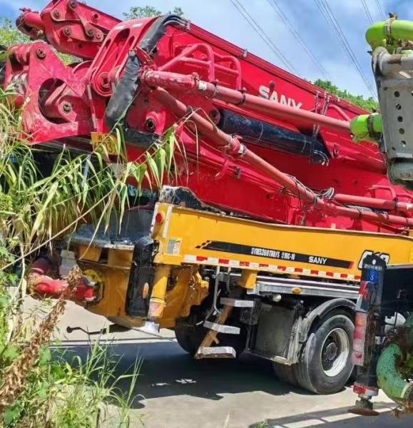 Used SANY 51M Concrete Pump Truck - Enhanced Safety & Precision
