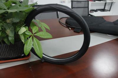 Volante de couro USB do aquecimento da tampa que carrega para o uso do carro