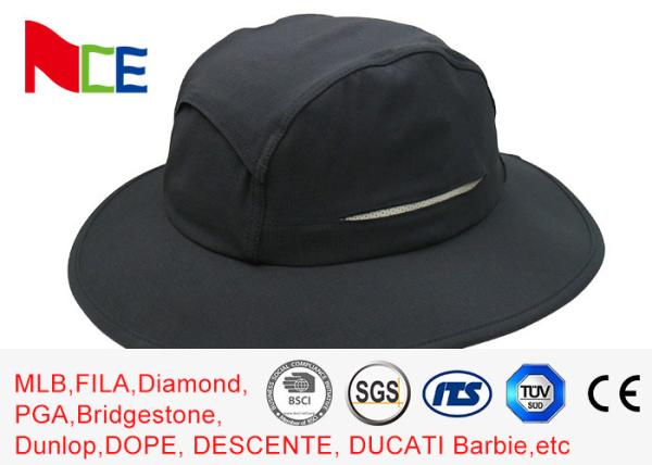 Summer Camping Climbing Fisherman Outdoor Boonie Hat / ACE Black Bucket Hat